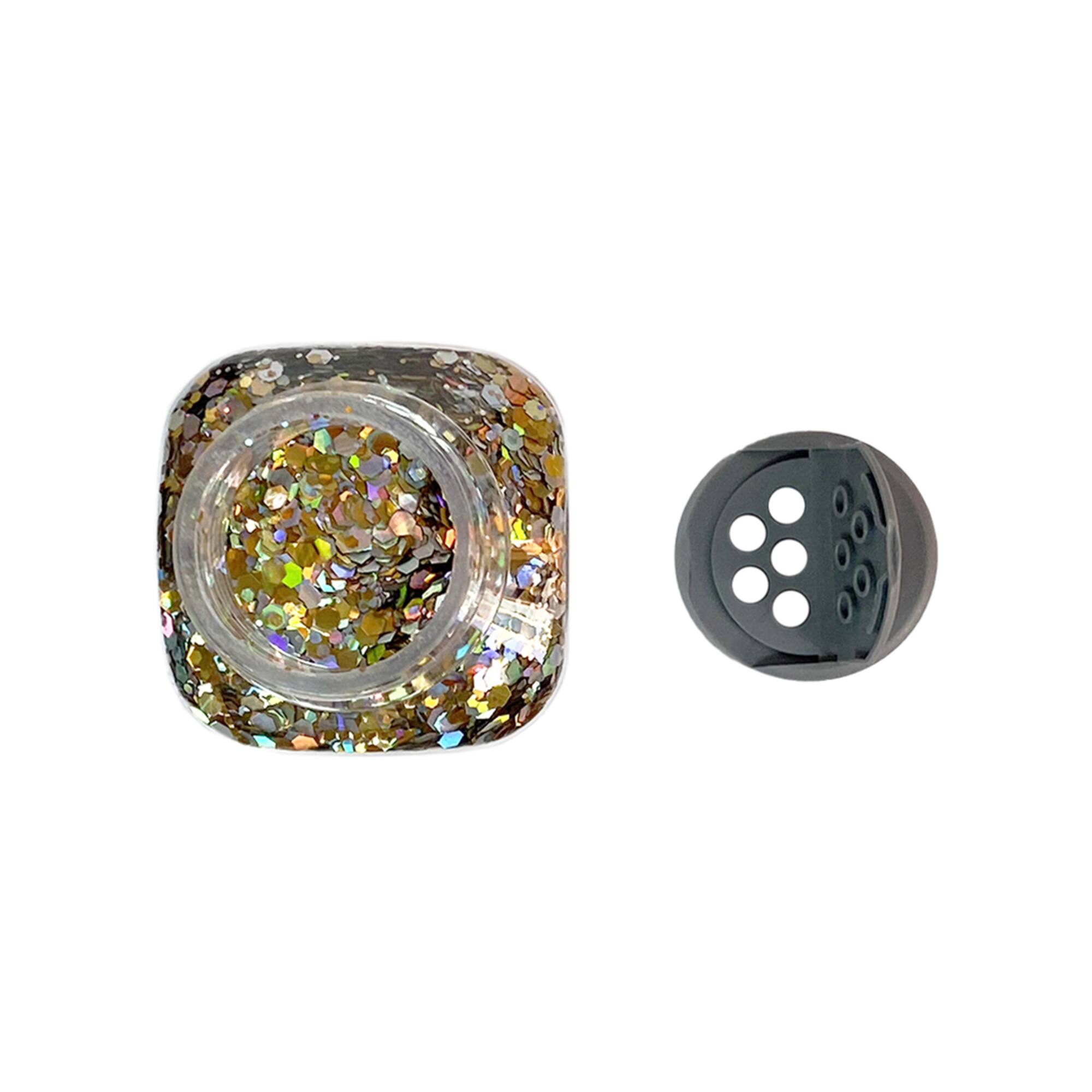 Holographic Gold & Silver Specialty Polyester Glitter by Recollections™